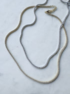 The Faux Diamond Tennis Necklace