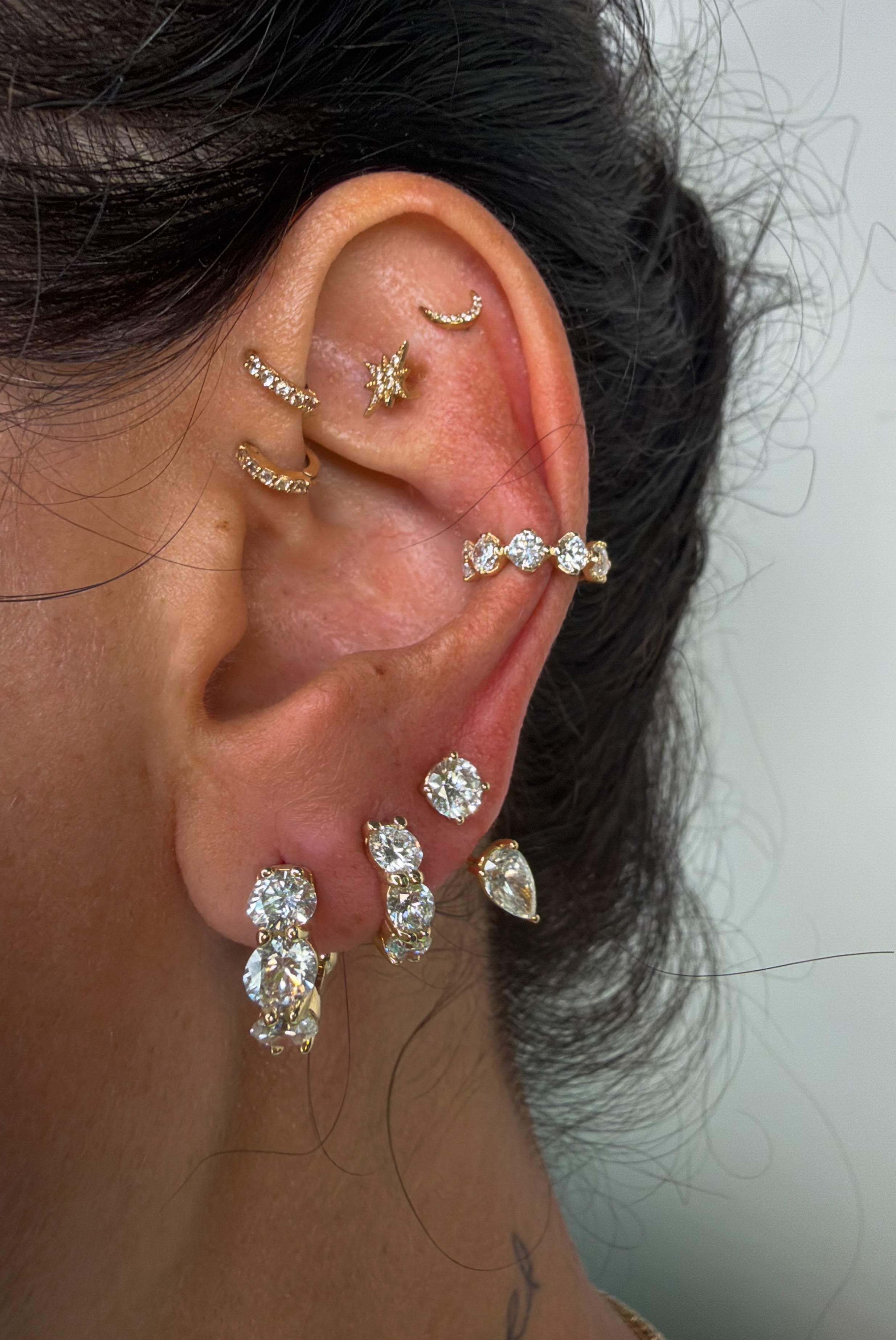The Gemini Jacket Studs