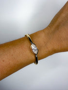 The Eye Marquise Bangle