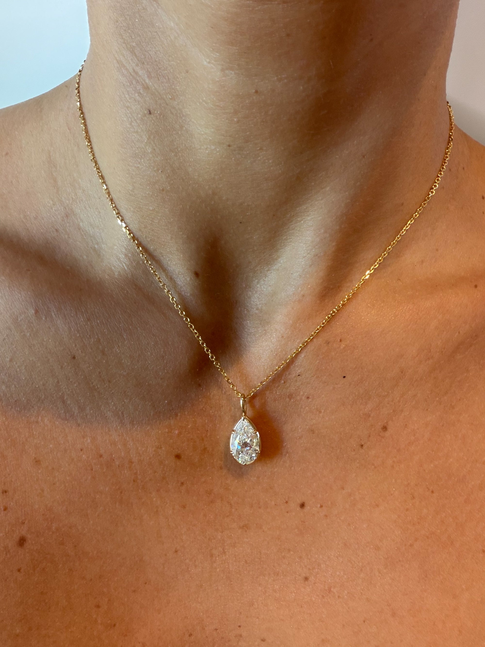 The Georgian Pear Necklace