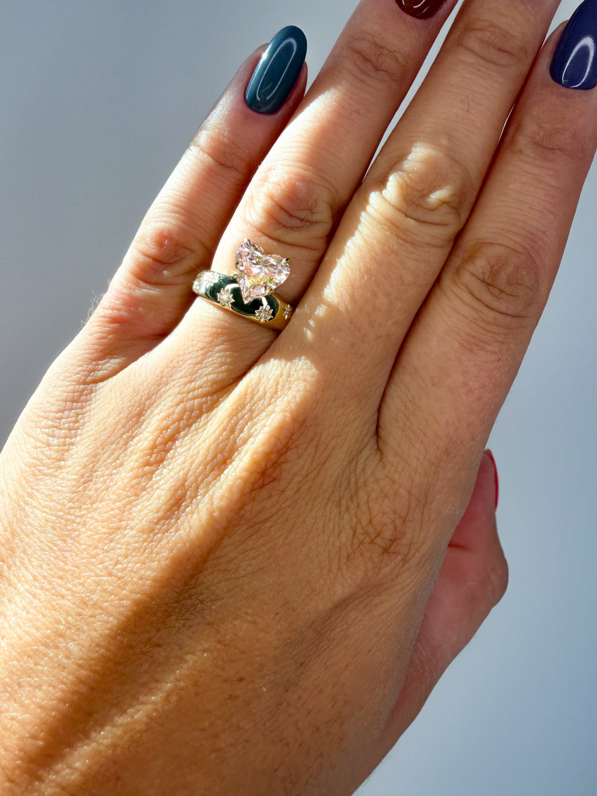 Starstruck Heart Ring