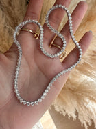 Heirloom Diamond Tennis Necklace