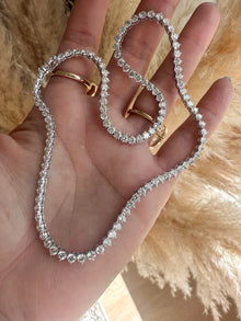 Heirloom Diamond Tennis Necklace