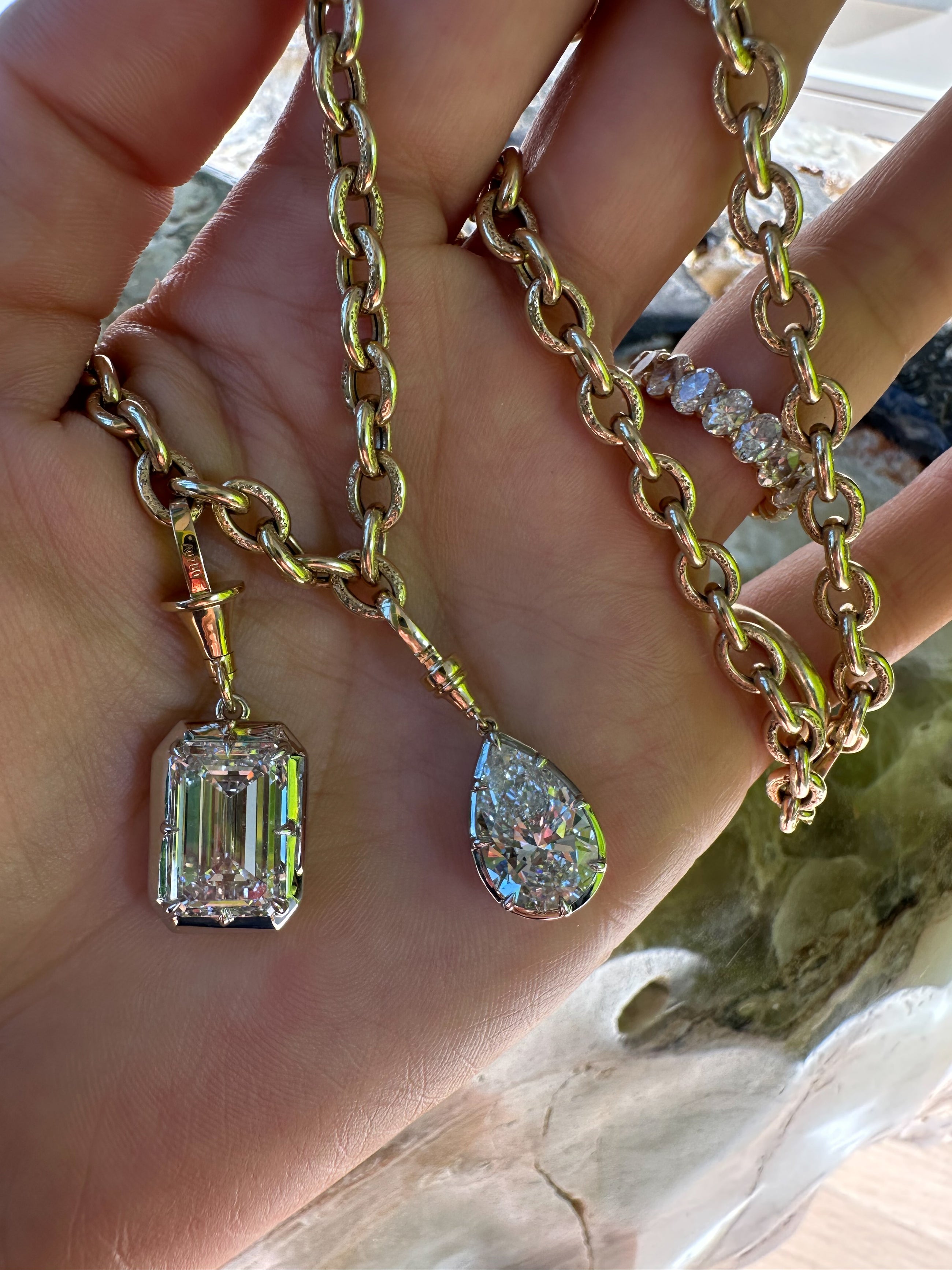 Seraphine Pear Pendant