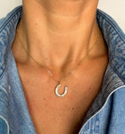 Lucky Horseshoe Necklace