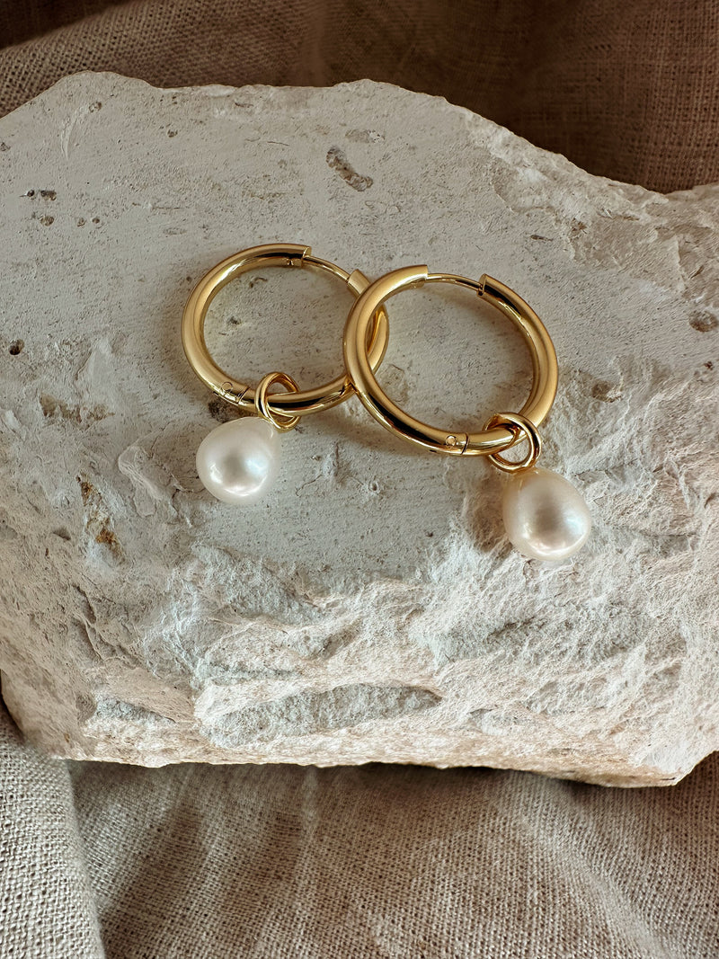 The Pearl Drop Earrings