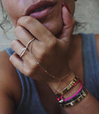 Trio Diamond Finger Bracelet