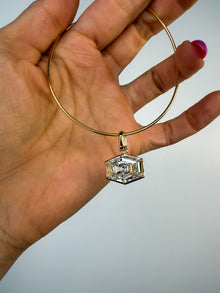 Heirloom Antique Hexagon Pendant