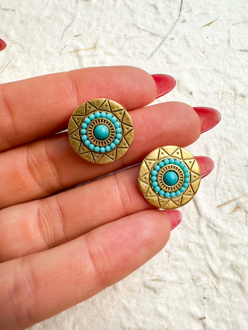 The Mayan Earrings