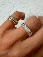 Low Profile Radiant Eternity Band