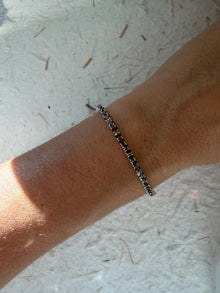 The Black Diamond Tennis Bracelet