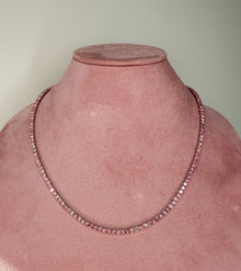 The Pink Panther Diamond Tennis Necklace