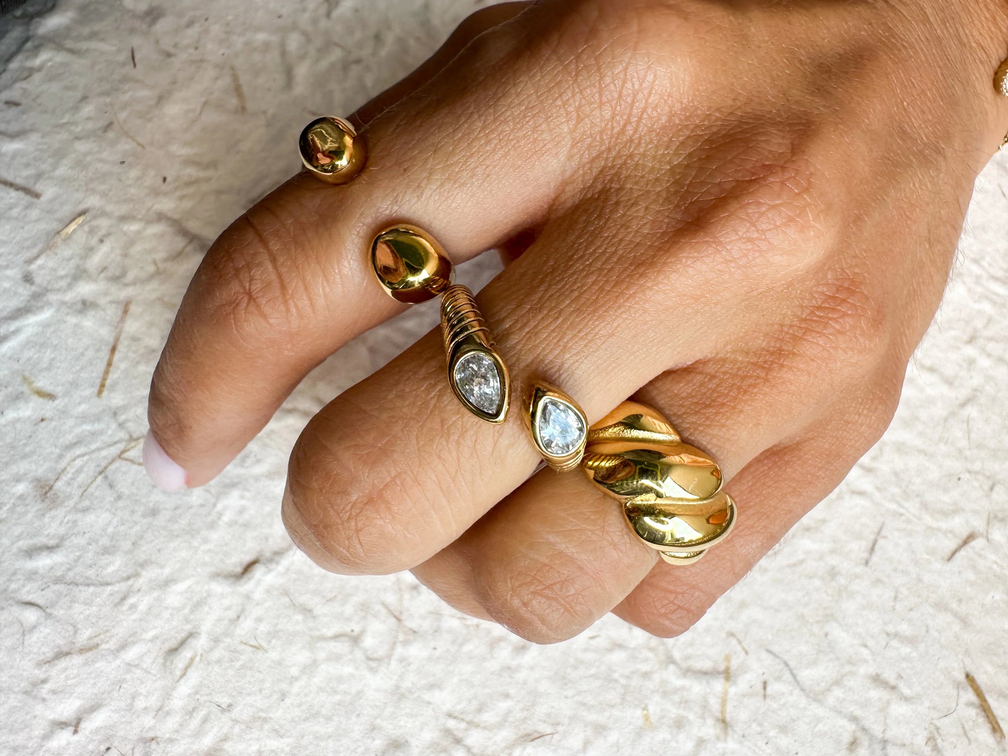 Crystal Eyes Ring