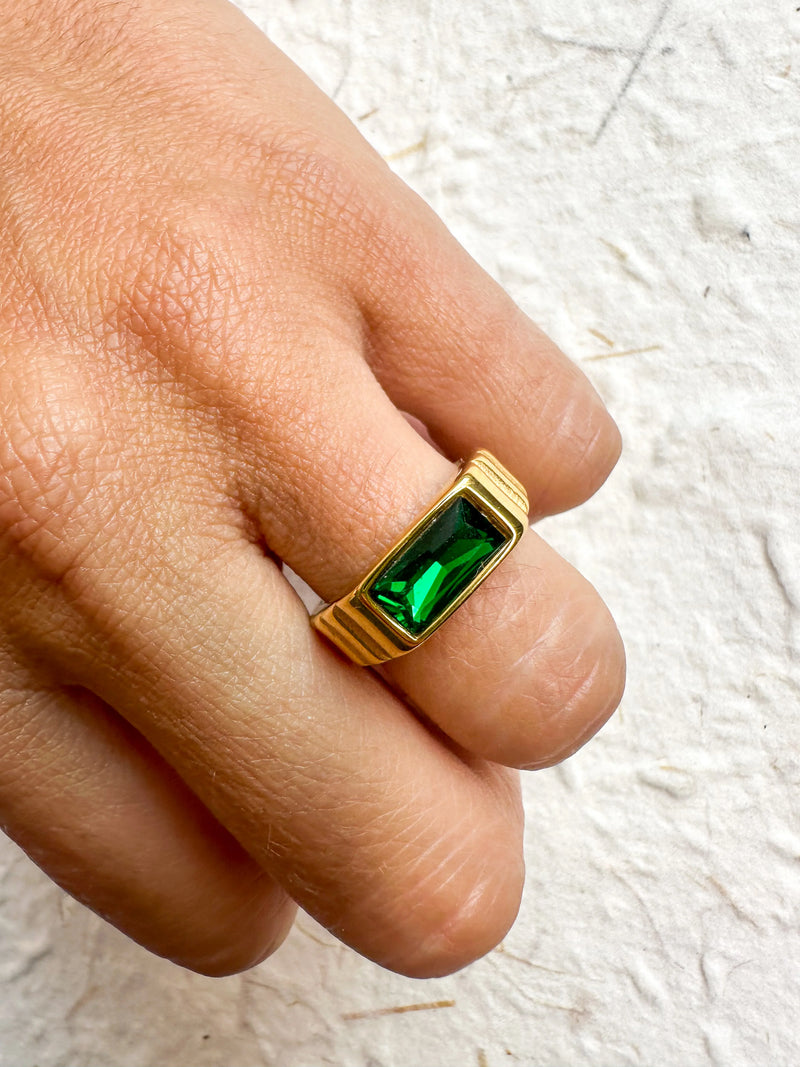 Emerald City Ring