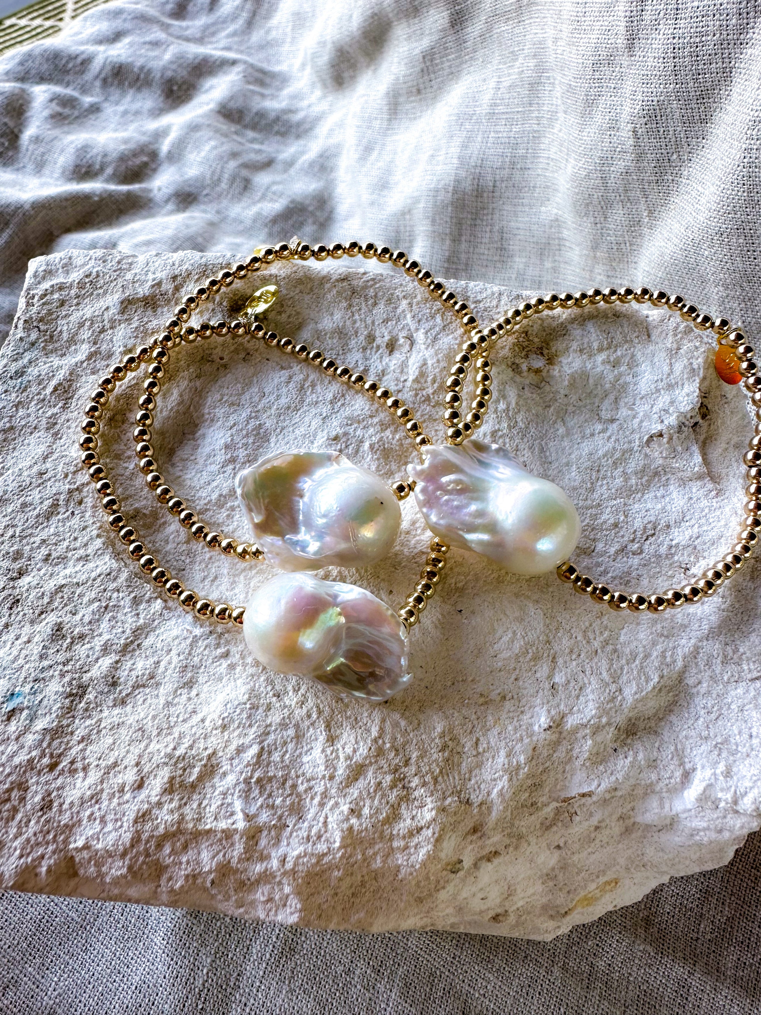 Baroque Pearl Bracelet