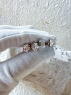 The Cool Girls - Emerald Cut 3ctw Diamond Studs
