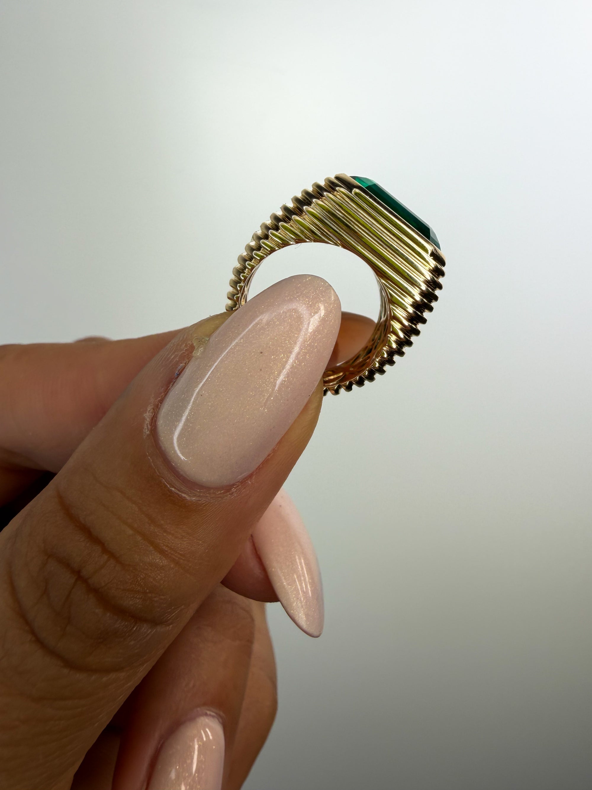 The Emerald Dynasty Ring