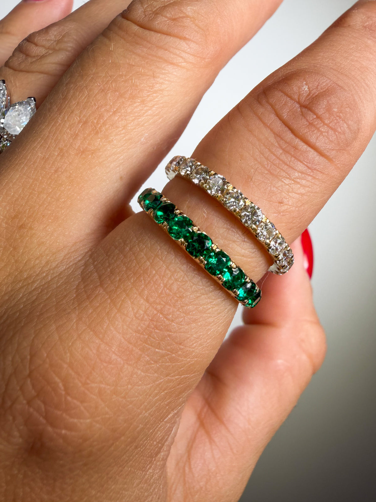 The Zambian Emerald Eternity Ring