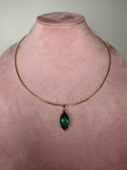 Verde Heirloom Marquise Pendant