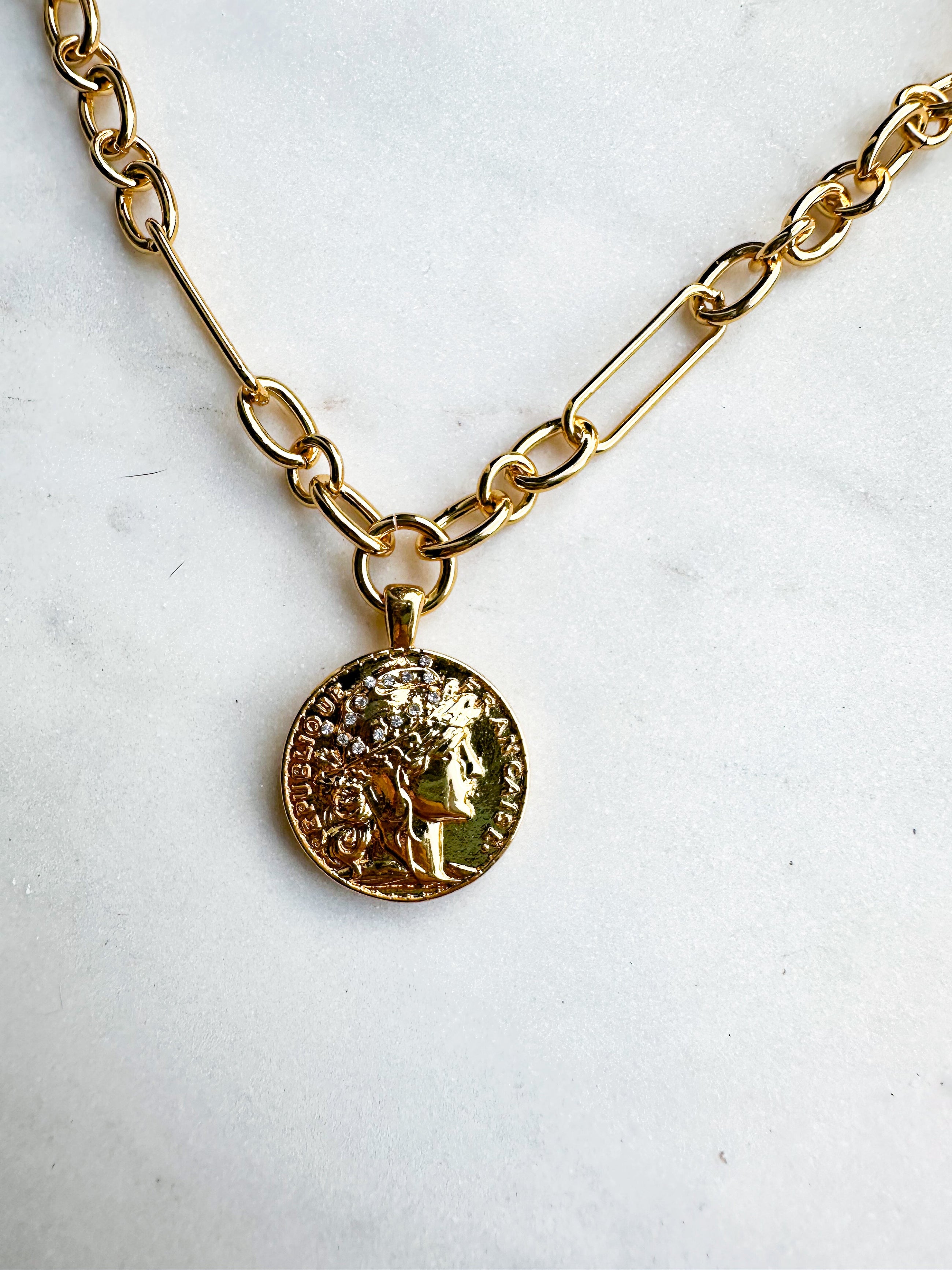 Dragon Coin Necklace