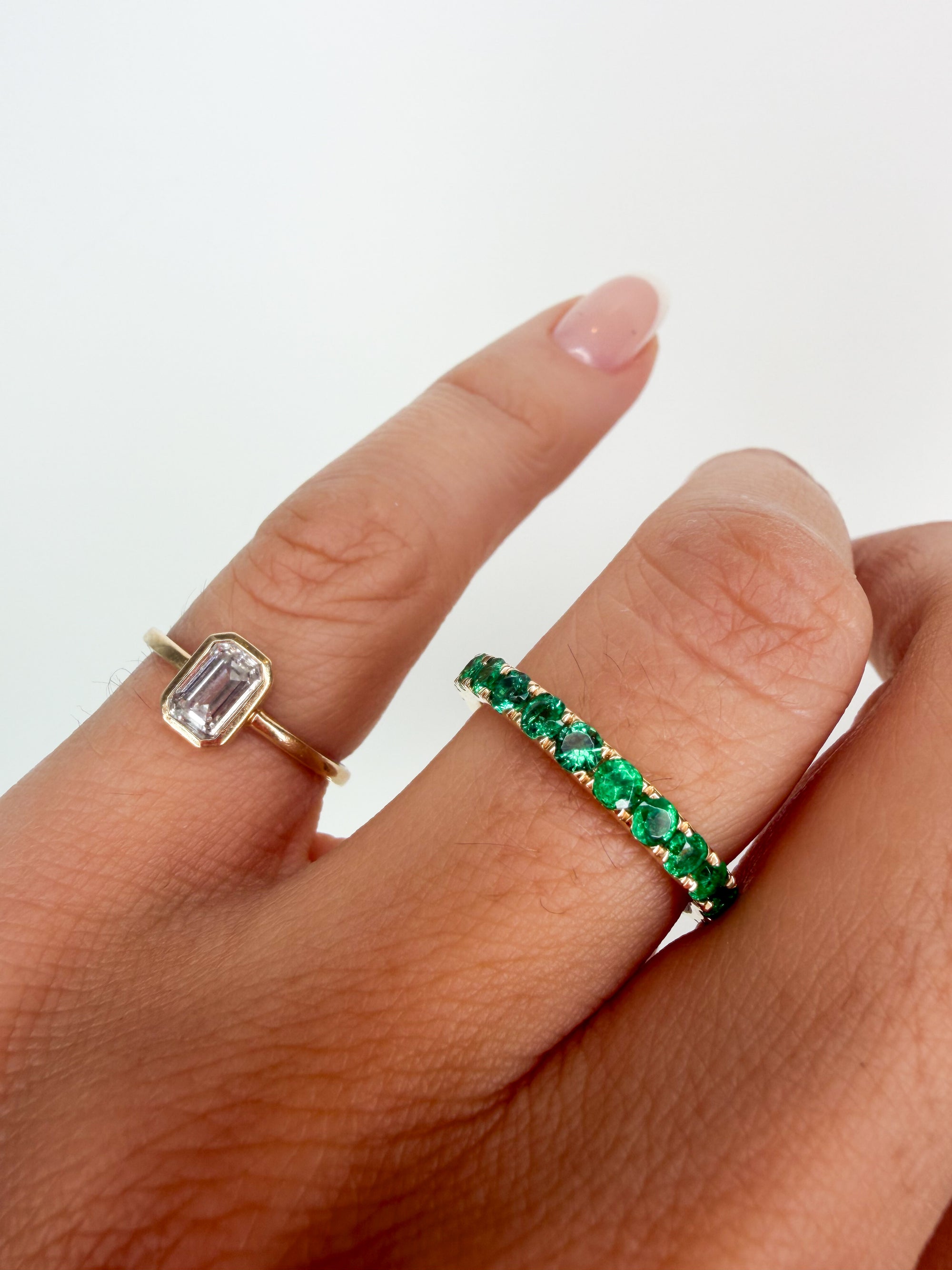 The Zambian Emerald Eternity Ring