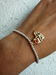 Heart on Fire Bracelet