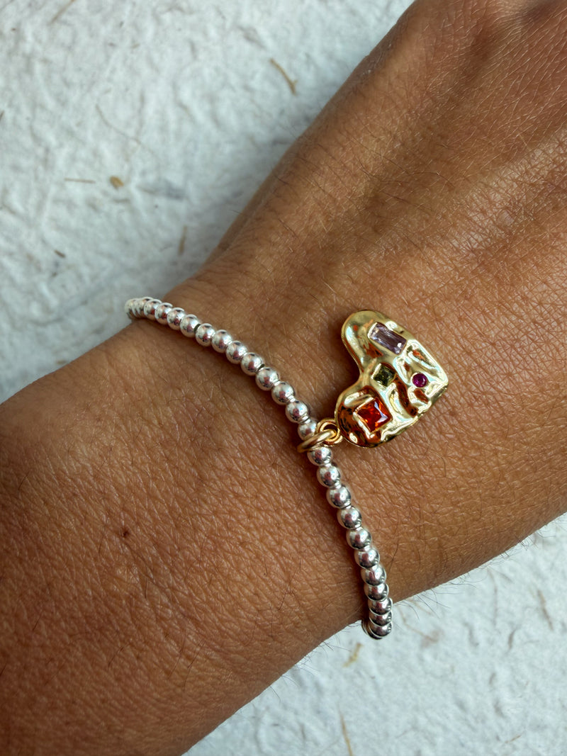 Heart on Fire Bracelet