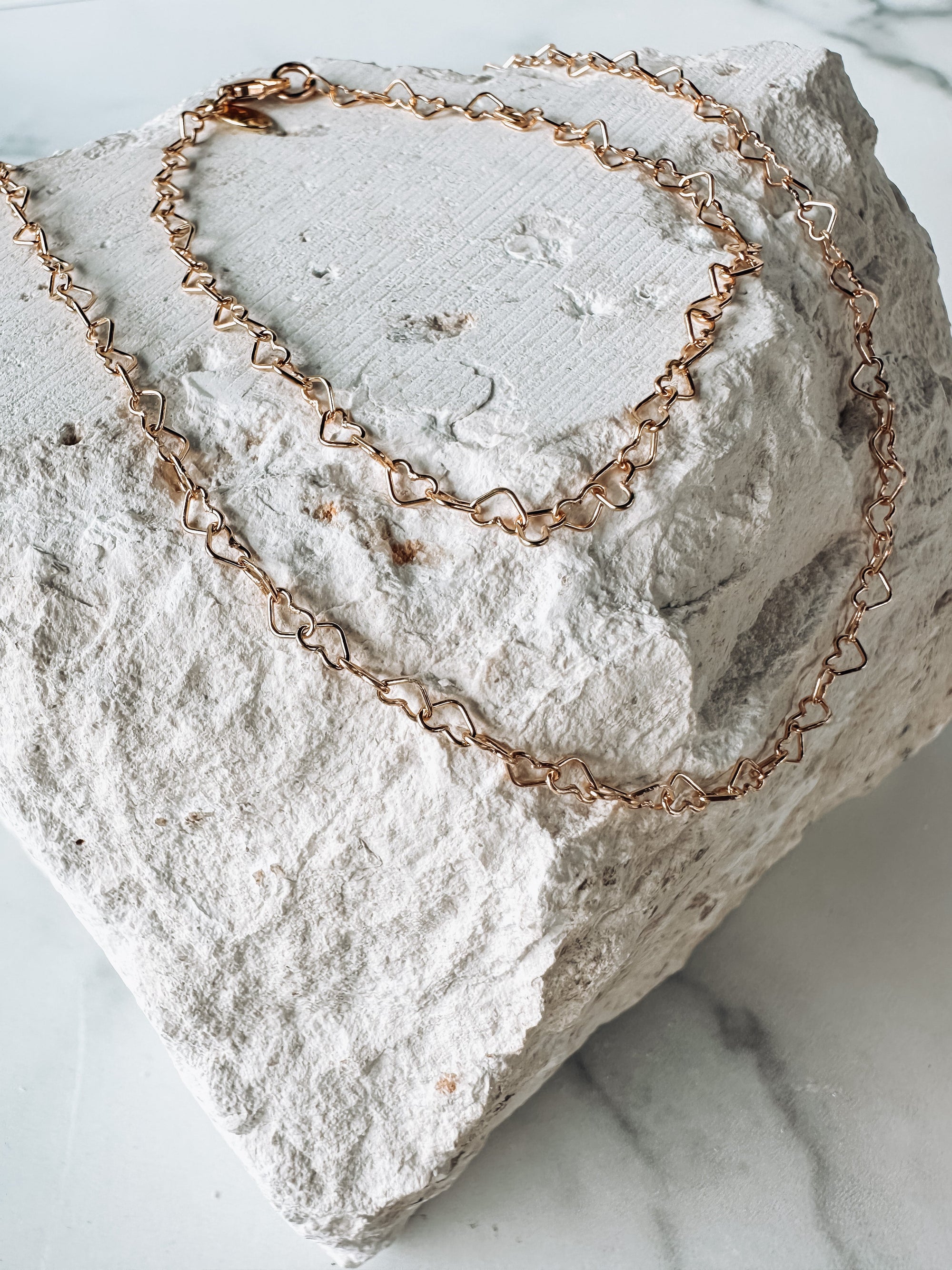Heart Chain Bracelet