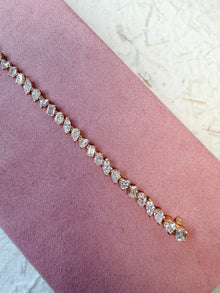 The Multi-Shape Diamond Tennis Bracelet