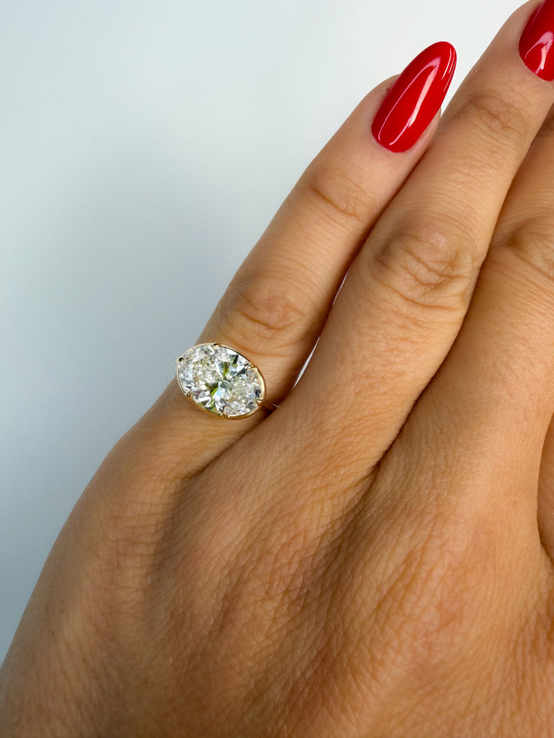 The Ride-or-Die Oval Pinky Ring