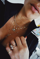 Diamond Eye Shaker Necklace