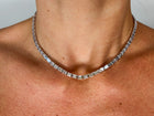 The Emerald Riviera Tennis Necklace