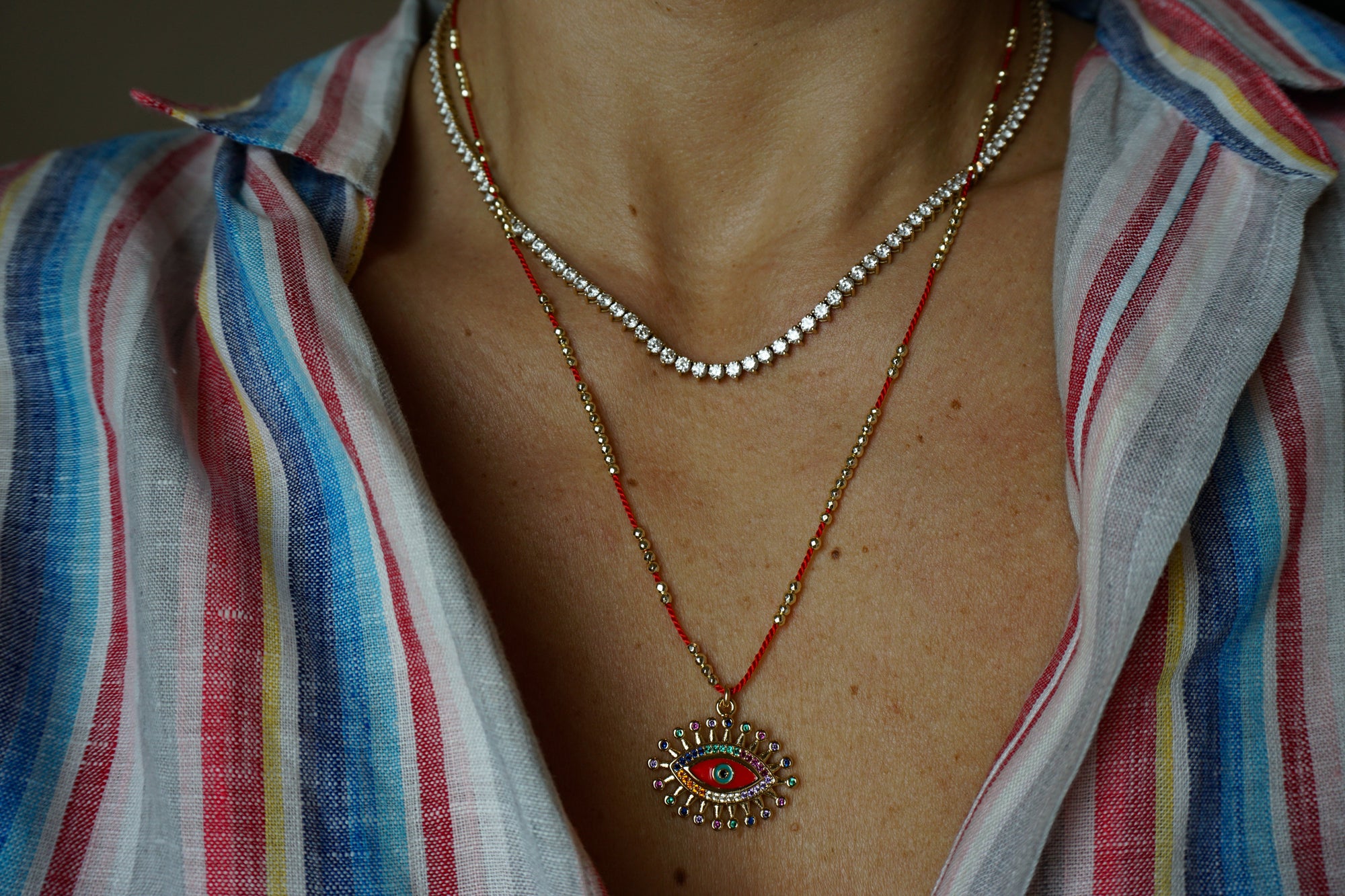 The Eye Thread Necklace
