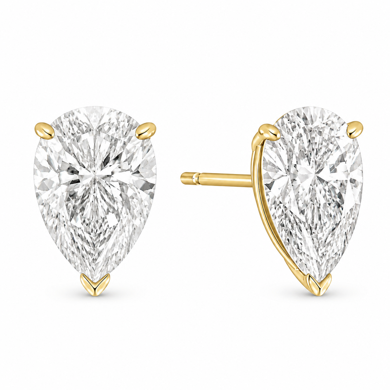The Drop Set - 2ctw Diamond Studs