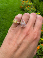 The Golden Lady M Pinky Ring