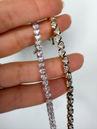 The Heart Bezel Tennis Bracelet