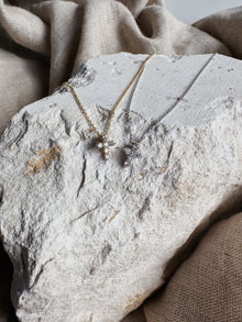 Nano Diamond Cross Necklace