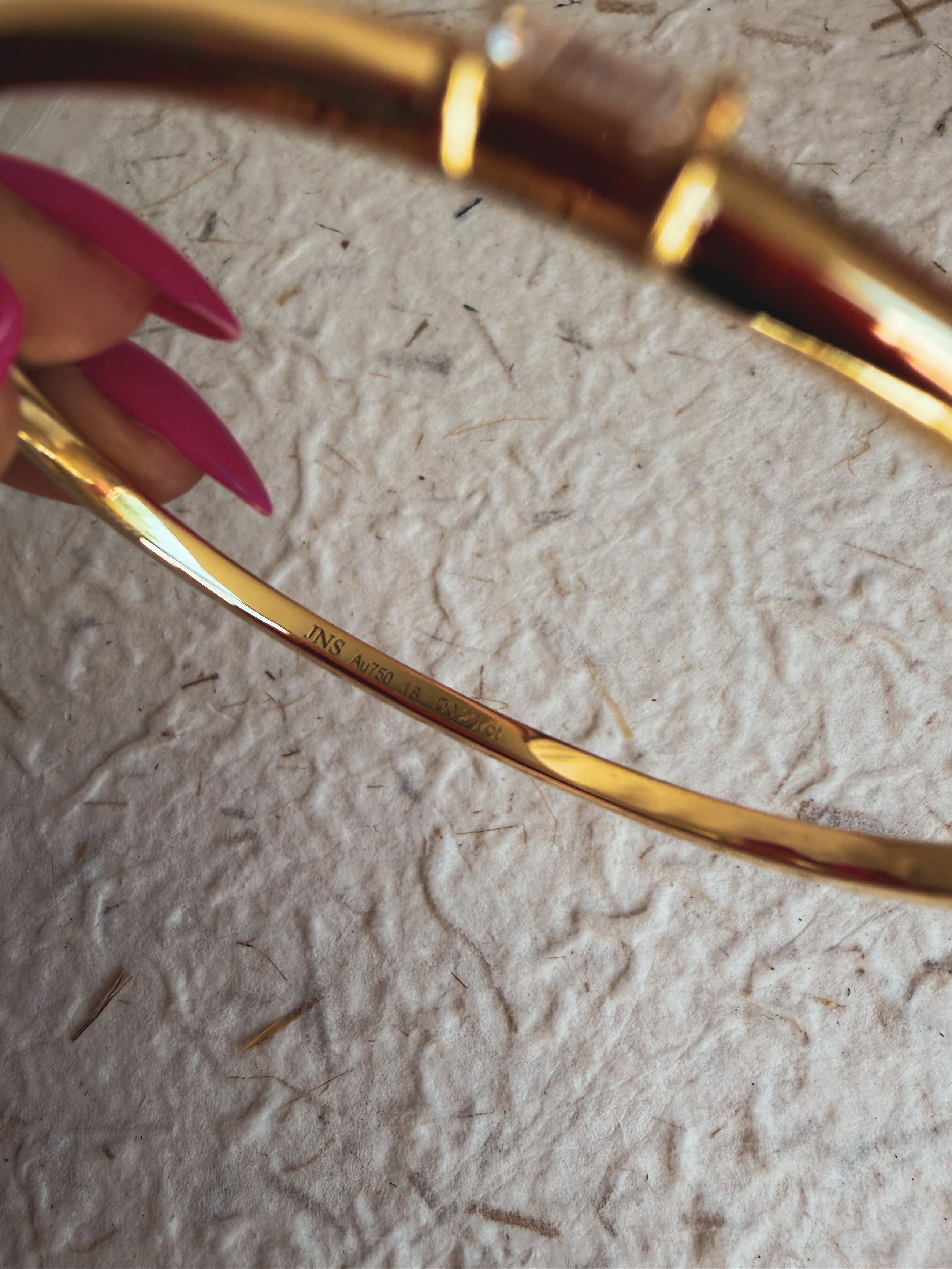 Empire Baguette Bangle