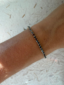 The Black Diamond Tennis Bracelet