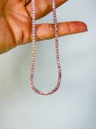 The Pink Panther Diamond Tennis Necklace