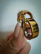 The Gemma Hammered Ring Jacket
