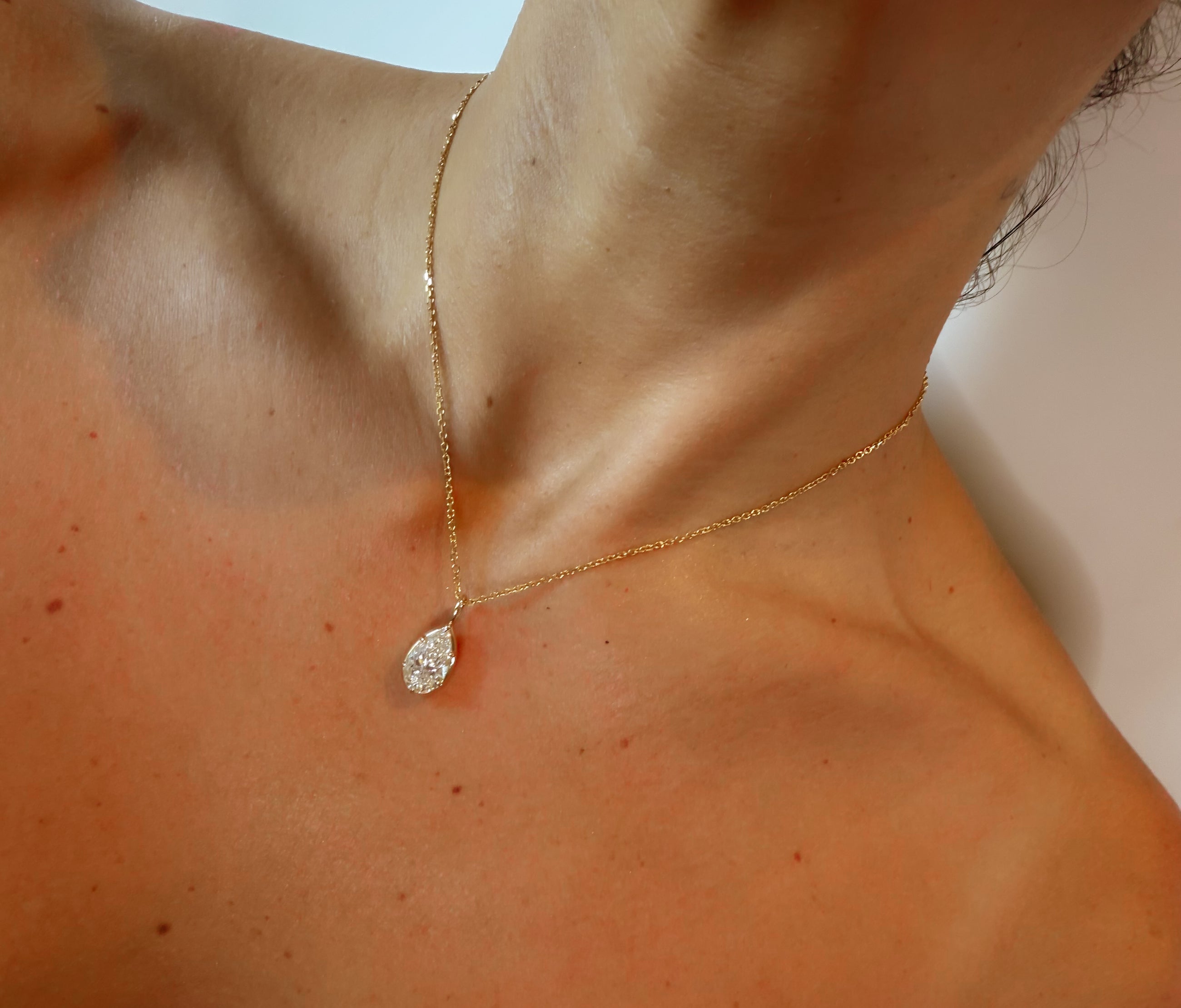 The Georgian Pear Necklace