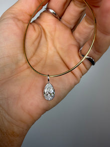 Georgian Pear Pendant Necklace