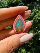 The Bubblegum Opal Necklace