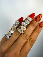 The Ride-or-Die Asscher Pinky Ring