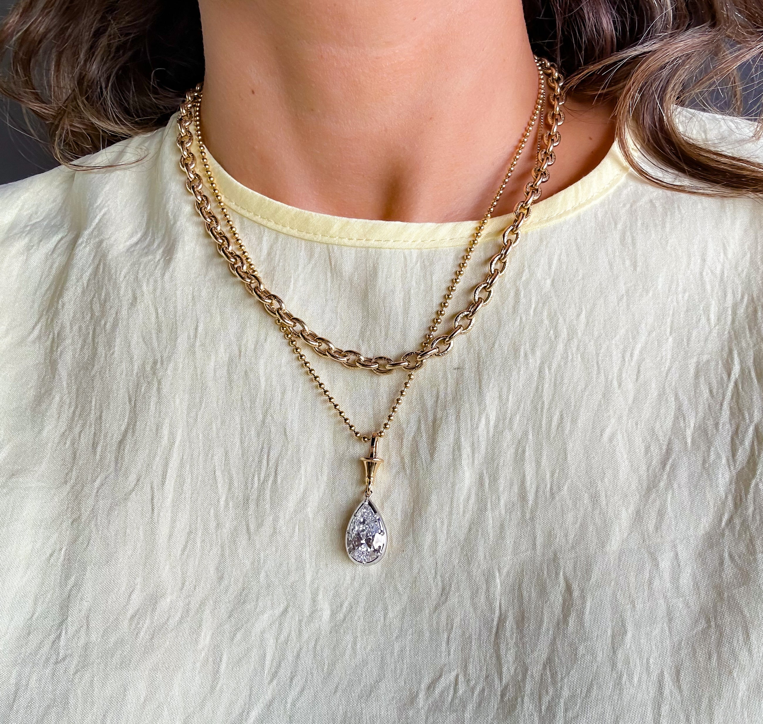 Seraphine Pear Pendant