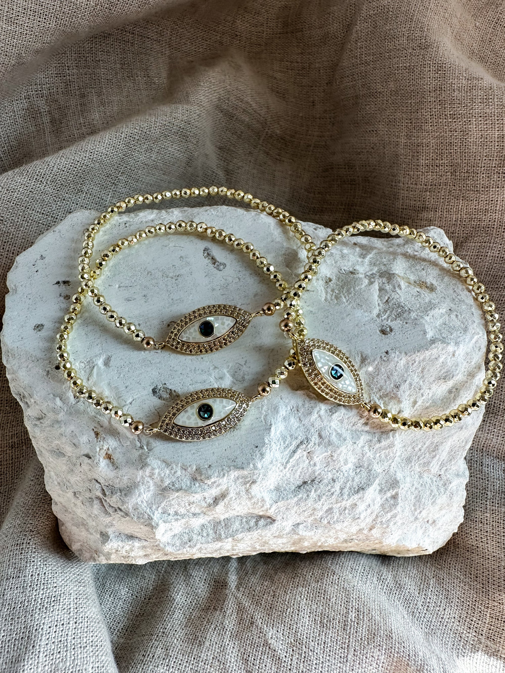 Golden Eye Bracelet