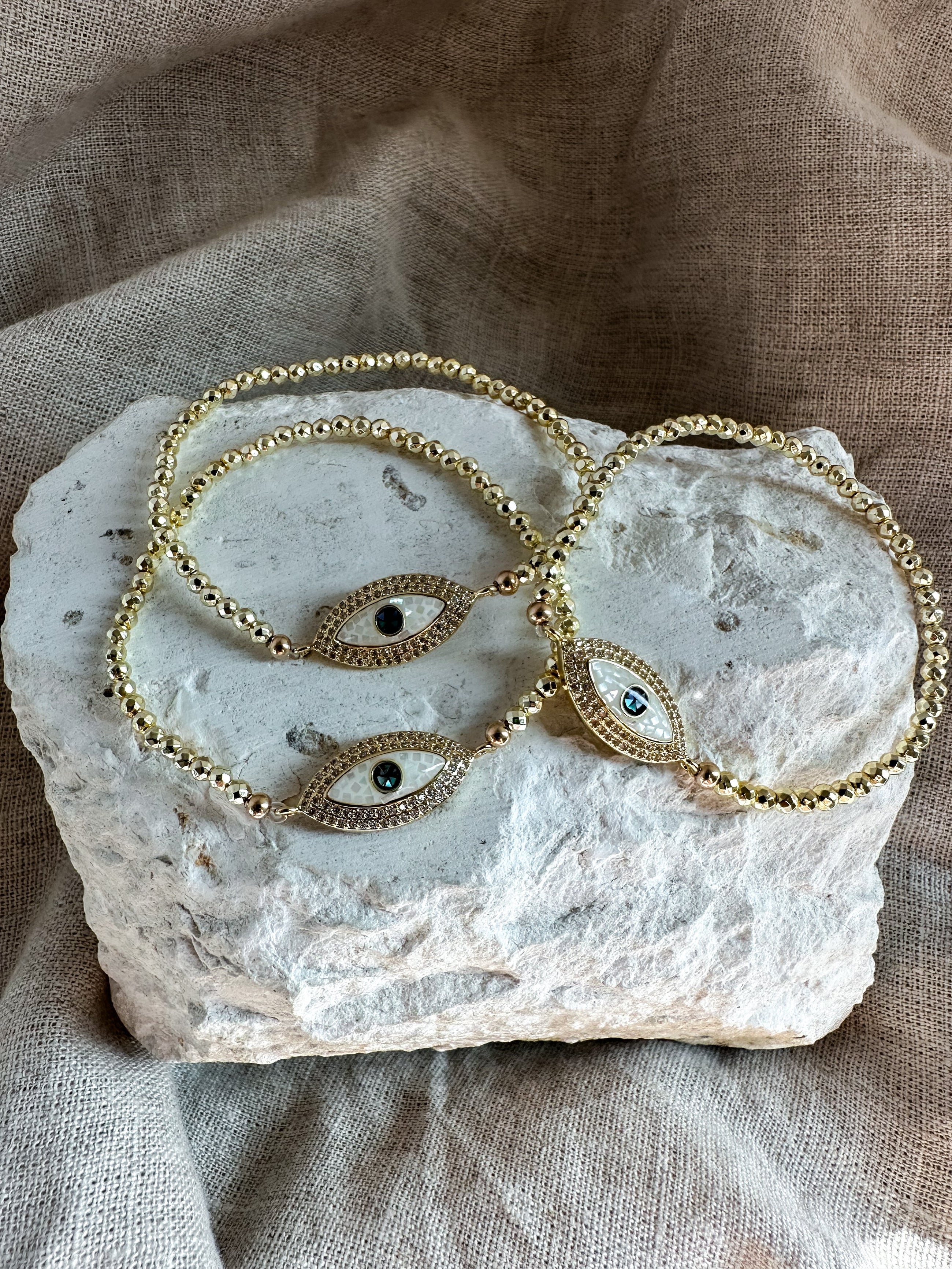 Golden Eye Bracelet
