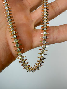 Spiked Diamond Necklace