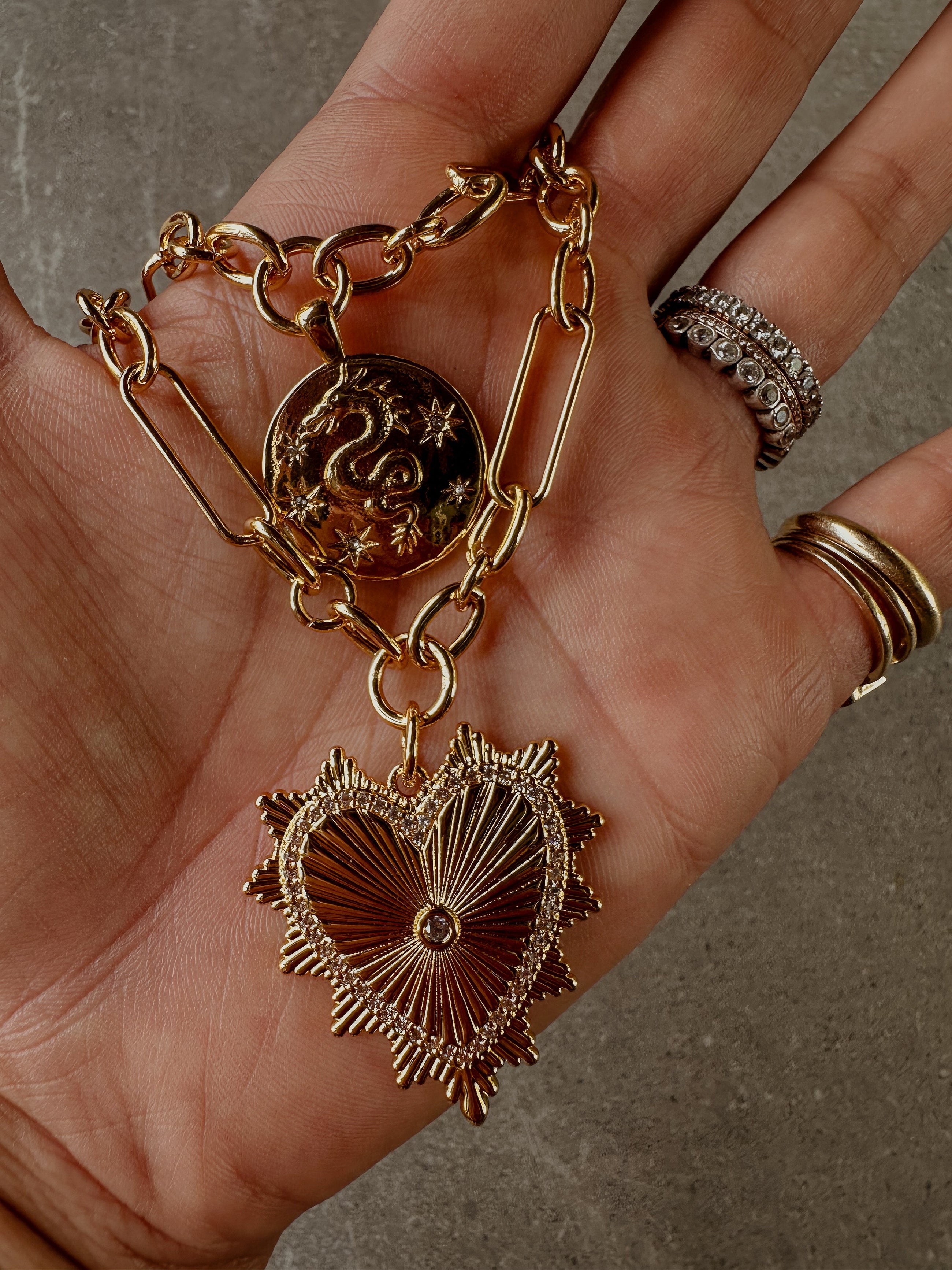 Dragon Coin Necklace
